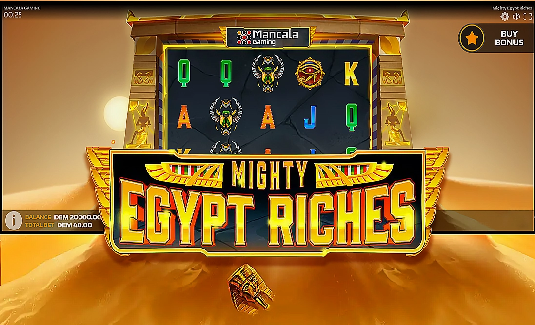 Unleash the Pharaoh’s Wealth Mighty Egypt Riches Slot Game