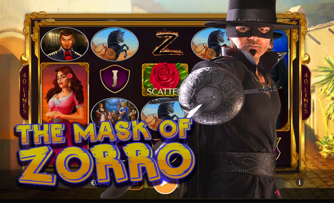 Adventures with The Mask of Zorro Slot Game