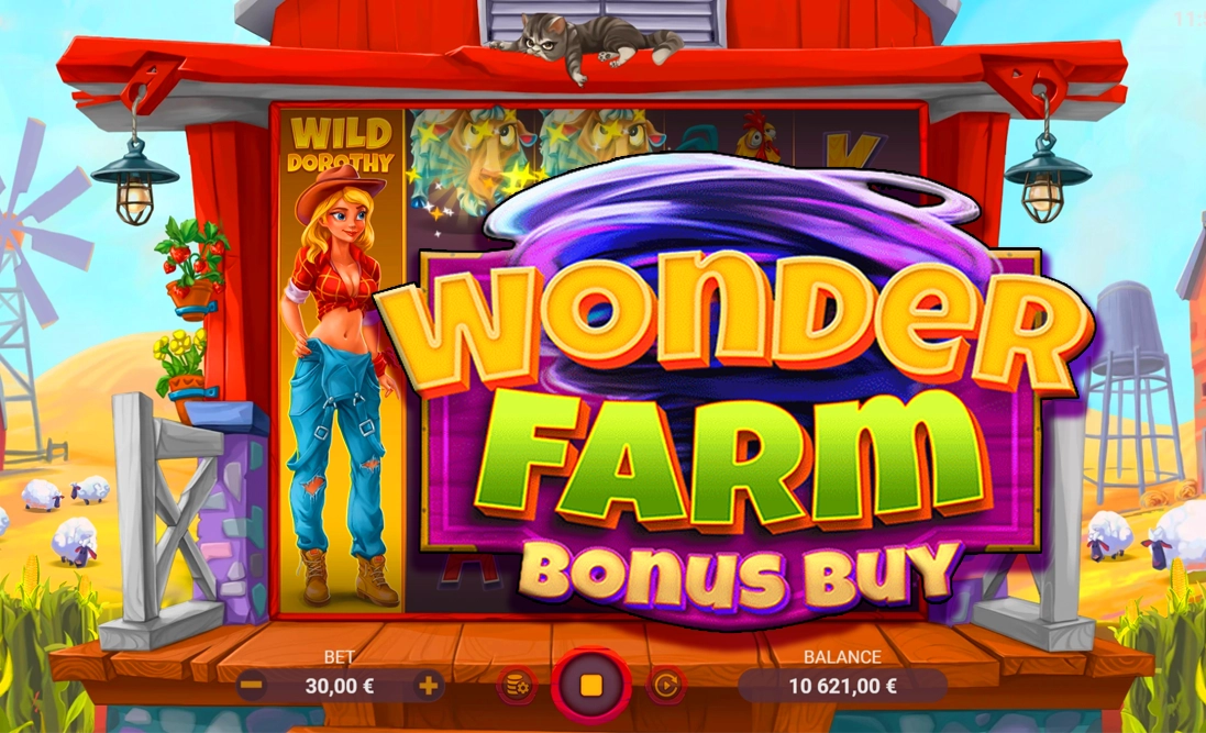 Harvest Big Wins Wonder Farm Slot Game