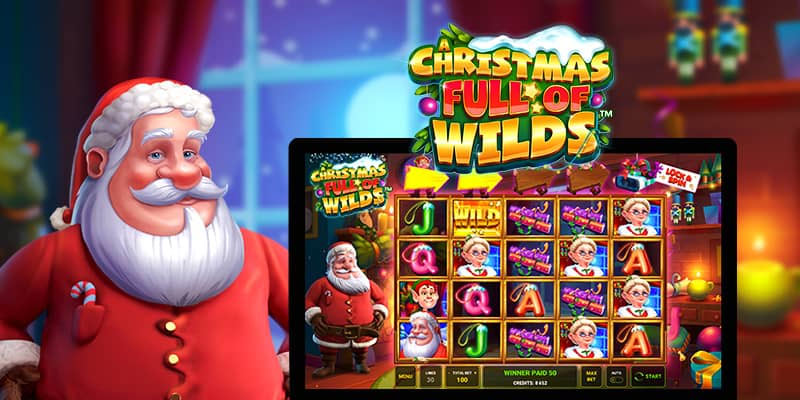 Unwrap Big Wins with A Christmas Full of Wilds Slot